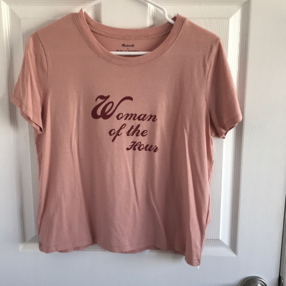 Bliss and Mischief x Madewell cropped T-shirt